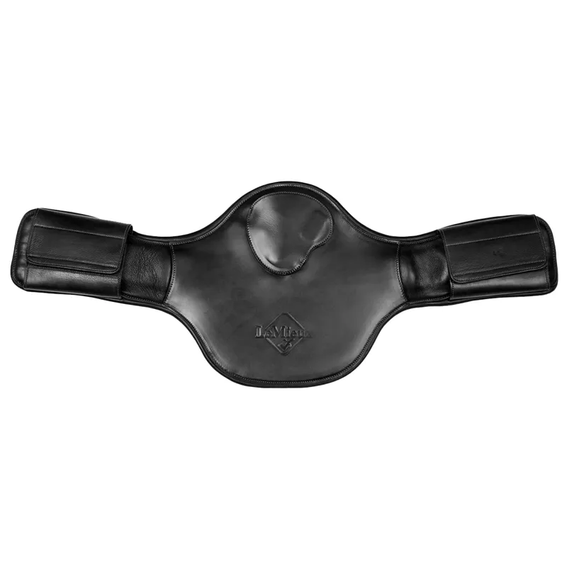 LeMieux Gel-Tek Anatomic Short Stud Girth with Magnet - Black
