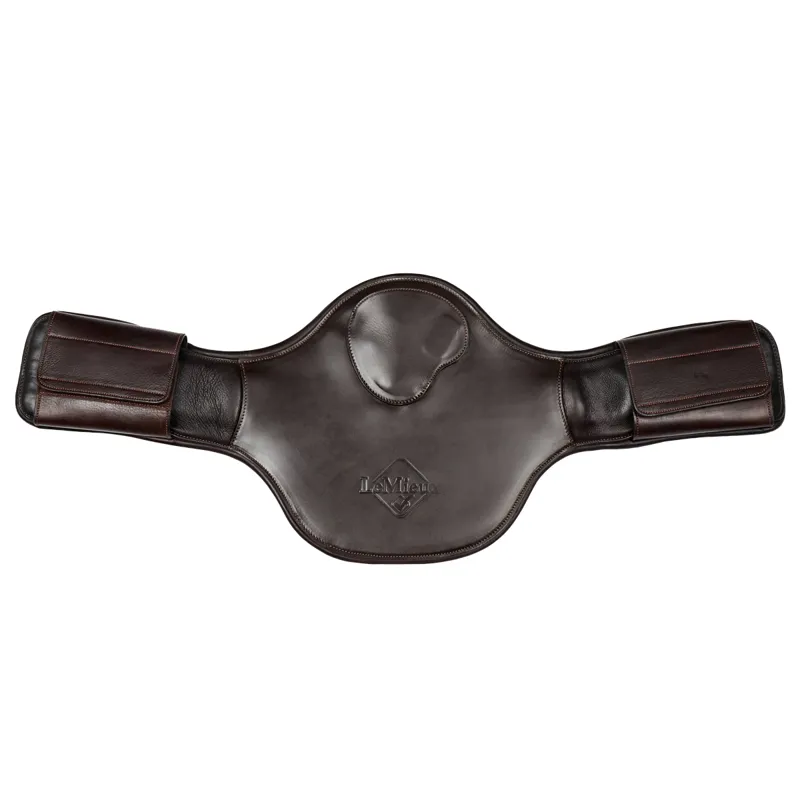 LeMieux Gel-Tek Anatomic Short Stud Girth with Magnet - Brown