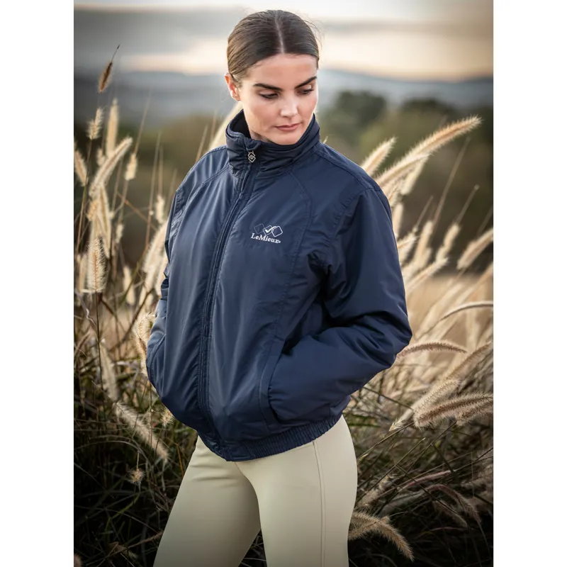 Team LeMieux Unisex Crew Jacket Navy