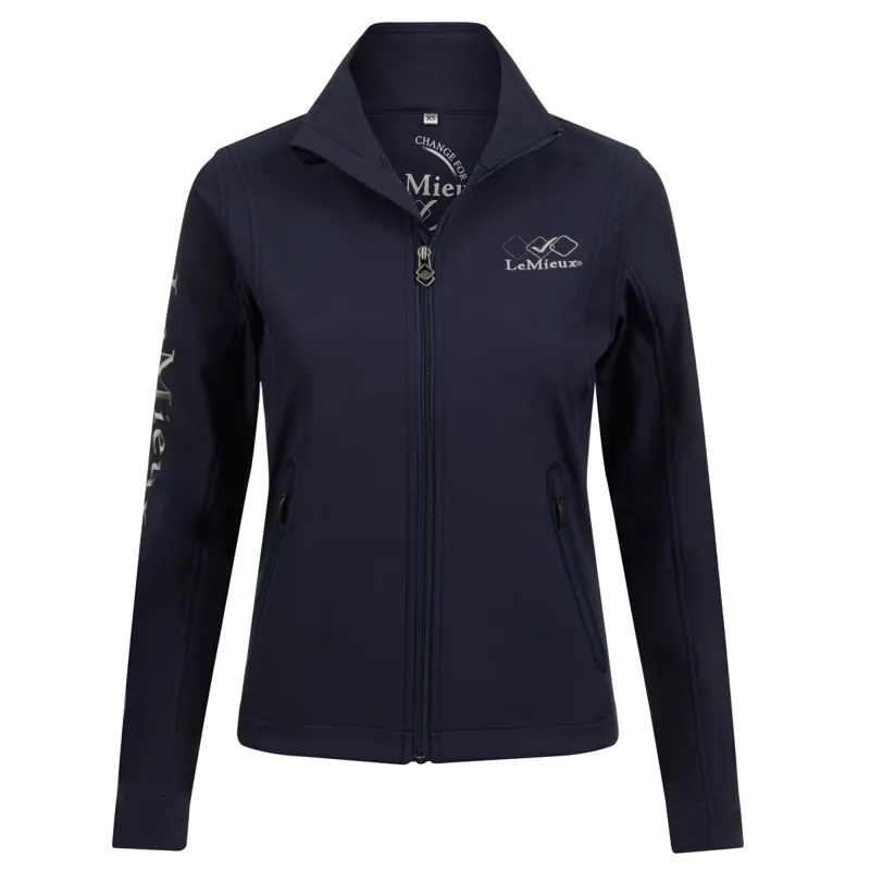 Team LeMieux Ladies Softshell Jacket - Navy