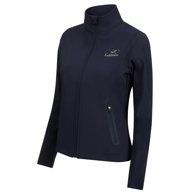 Team LeMieux Ladies Softshell Jacket Navy