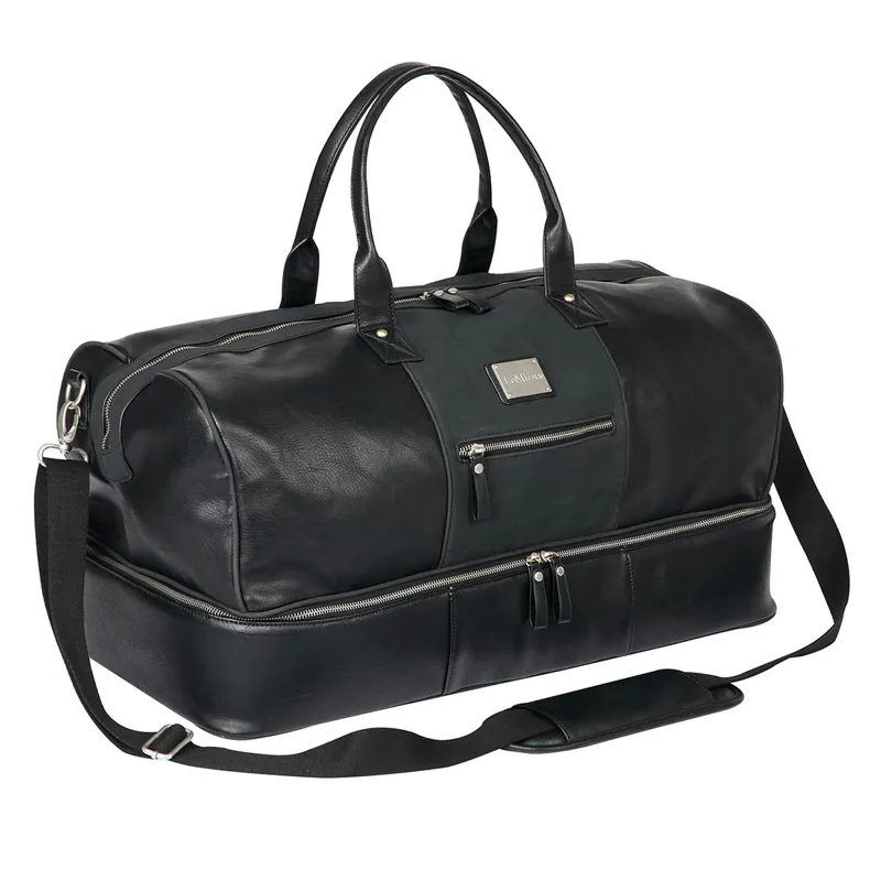 LeMieux PU Leather Duffle Bag - Black