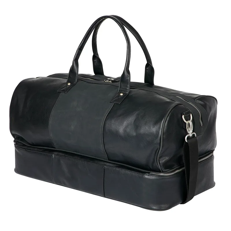 LeMieux PU Leather Duffle Bag - Black