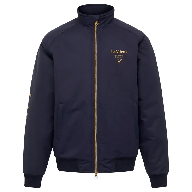 LeMieux Young Rider Elite Team Junior Waterproof Jacket - Navy