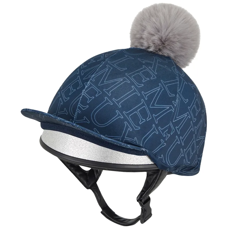 LeMieux Young Rider Frieda Hat Silk - Navy-2