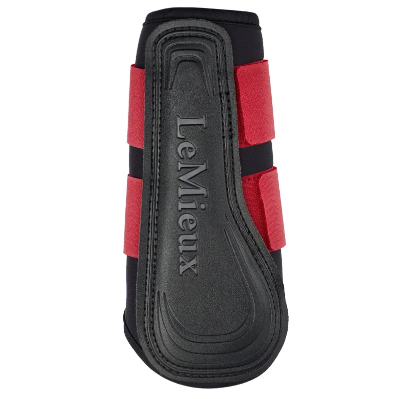 LeMieux Grafter Brushing Boots - Chilli-2