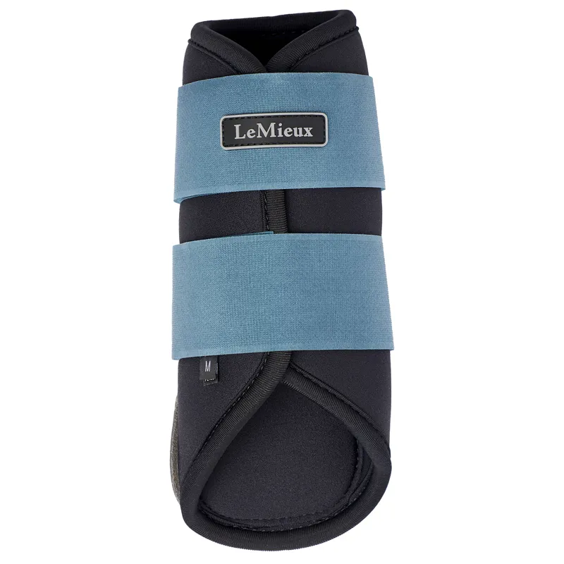 LeMieux Grafter Brushing Boots - Ice Blue-3