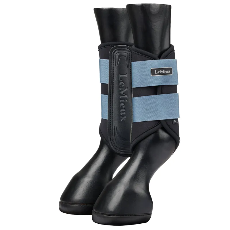 LeMieux Grafter Brushing Boots - Ice Blue