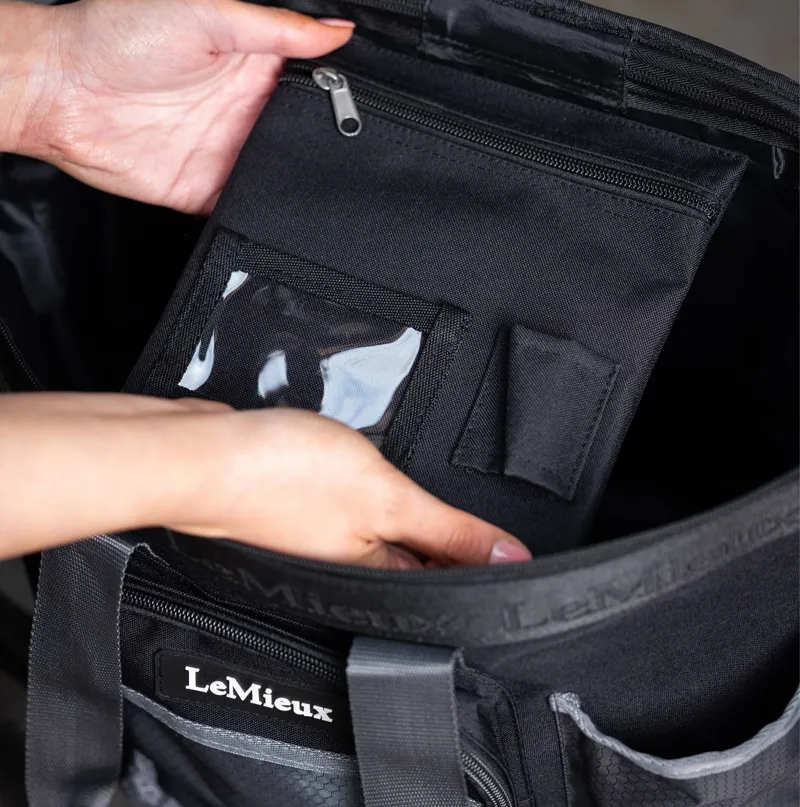 LeMieux Grooming Bag - Black-3