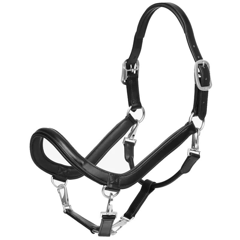 LeMieux Leather Grooming Headcollar - Black