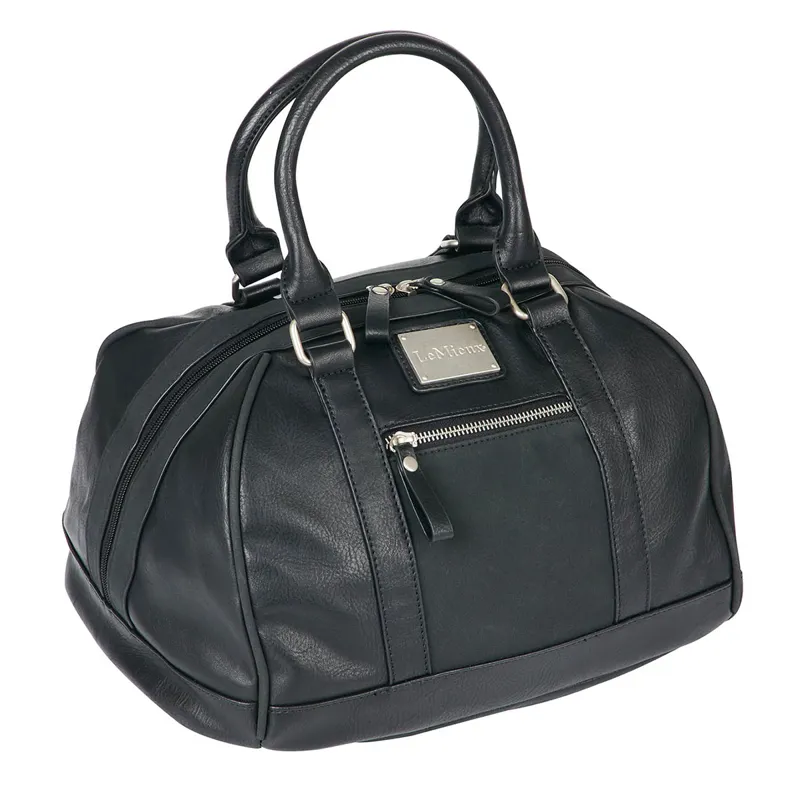 LeMieux PU Leather Hat Bag - Black