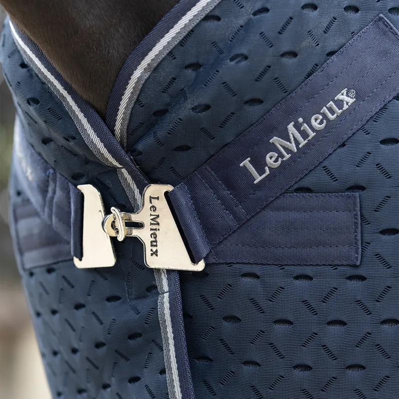 LeMieux Kudos 3D Mesh Travel Rug - Navy-1