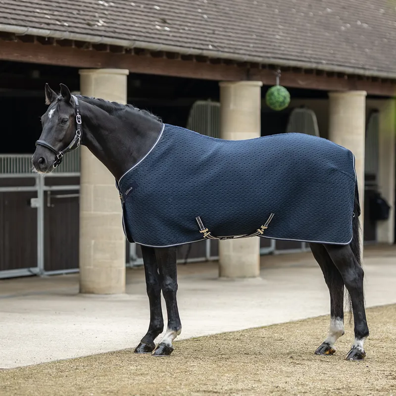 LeMieux Kudos 3D Mesh Travel Rug - Navy-2