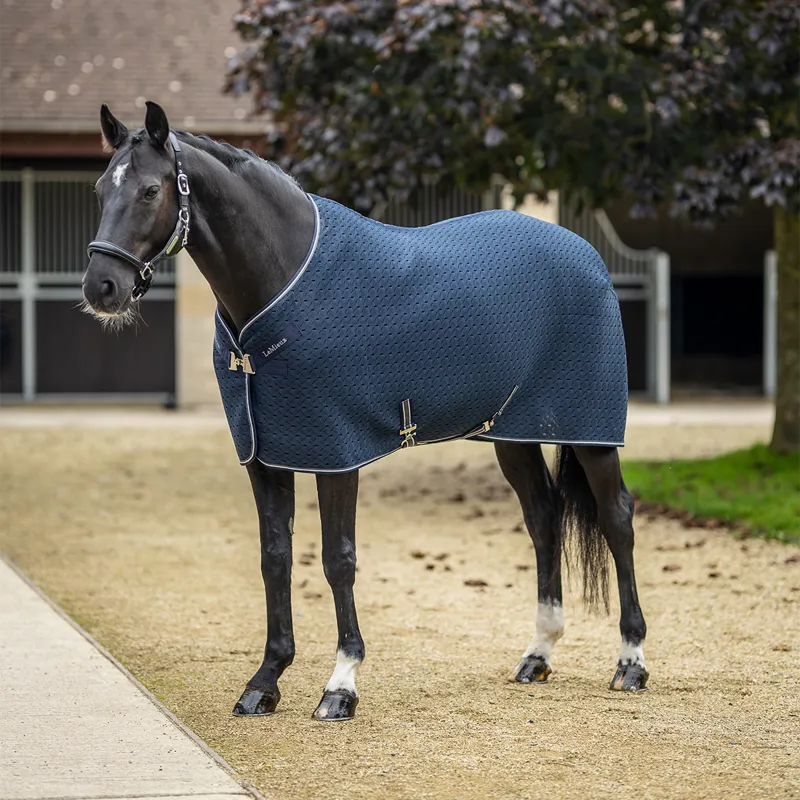 LeMieux Kudos 3D Mesh Travel Rug - Navy-3