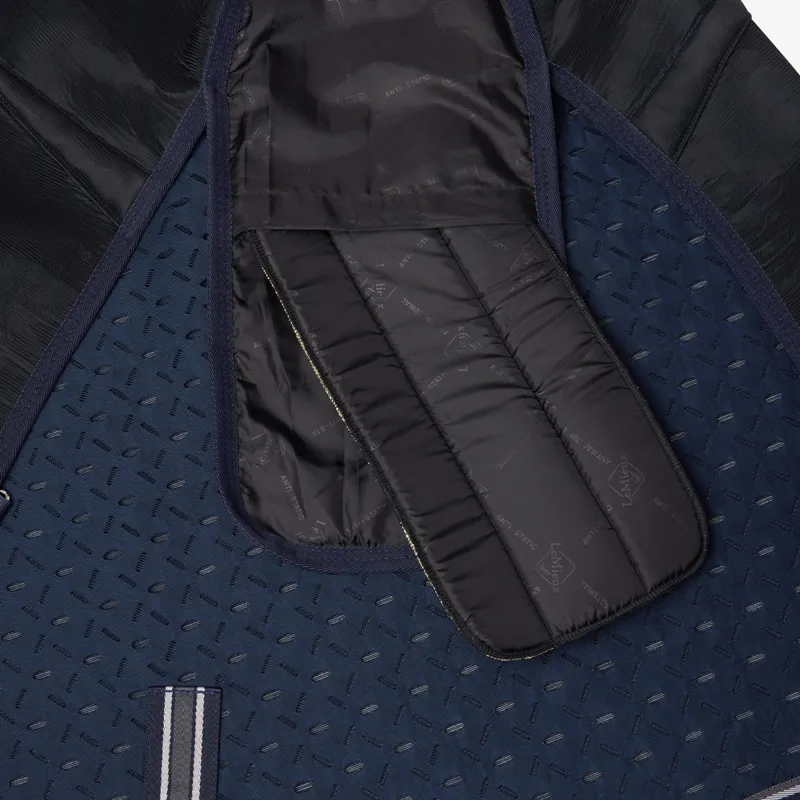 LeMieux Kudos 3D Mesh Travel Rug - Navy-5