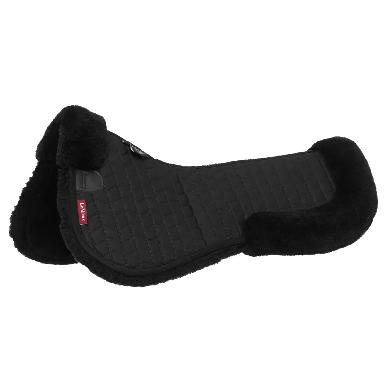 LeMieux Merino+ Half Pad - Black/Black
