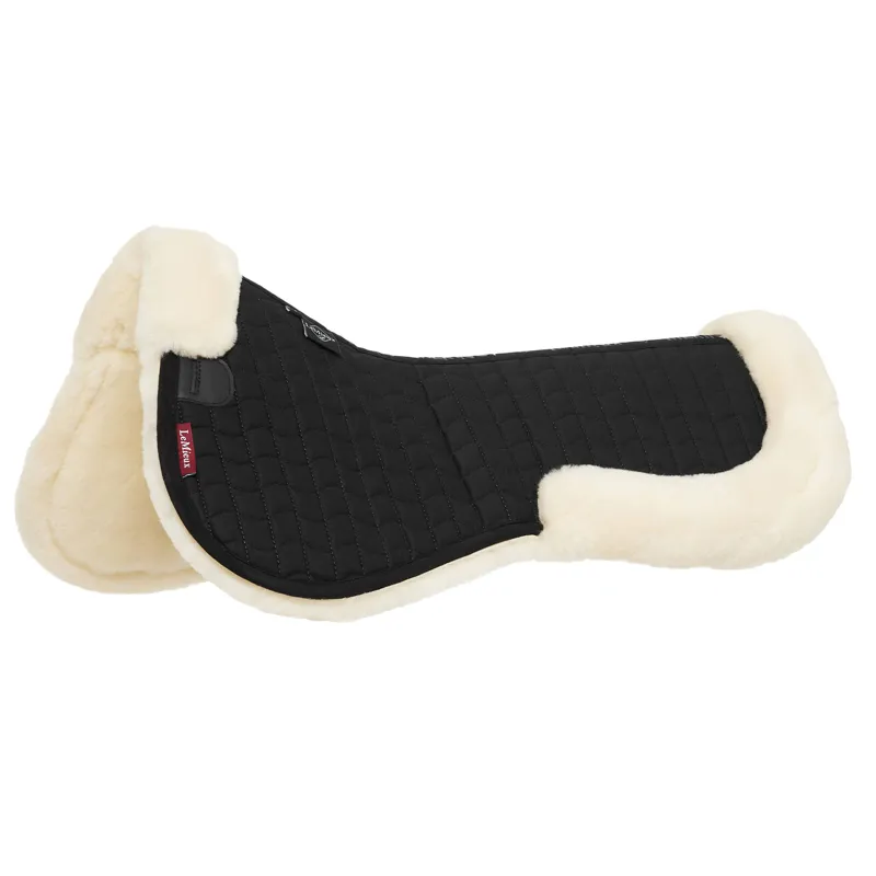 LeMieux Merino+ Half Pad - Black/Natural