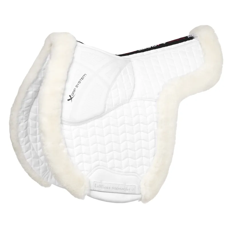 LeMieux Merino+ ProSorb Hunter Numnah - White/White