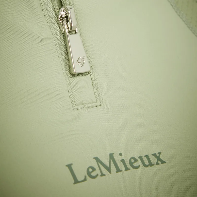 LeMieux Mia Mesh Ladies Short Sleeve Base Layer - Fern-8