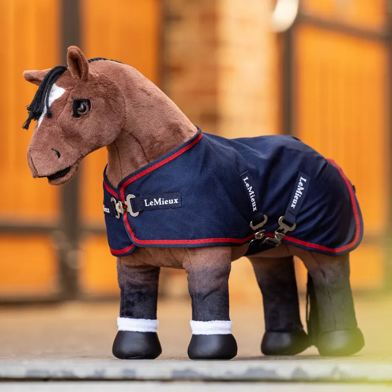 LeMieux Mini Toy Pony Mesh Cooler - Navy-1