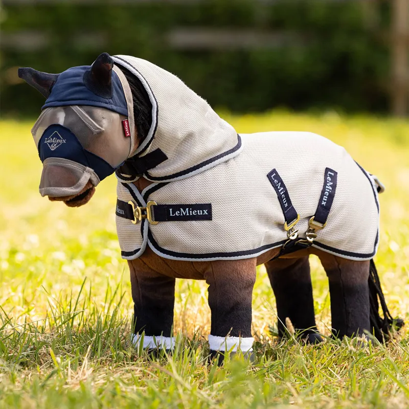 LeMieux Mini Toy Pony Fly Rug - Navy-3