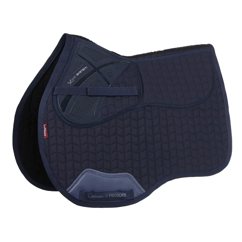 LeMieux ProSorb Plain 2-Pocket GP Square - Navy