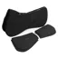 LeMieux ProSorb 2-Pocket Plain Half Pad - Black