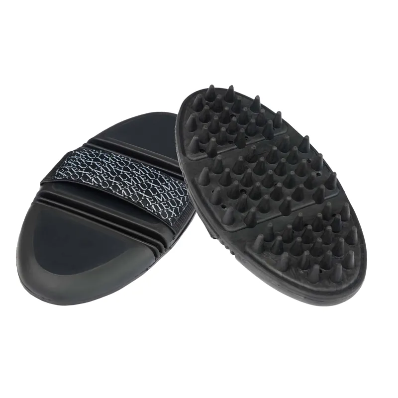 LeMieux Flexi Massage Brush - Black