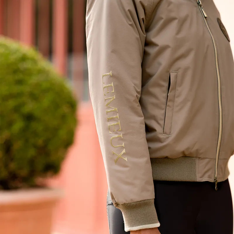 LeMieux Elite Unisex Crew Jacket - Walnut-7