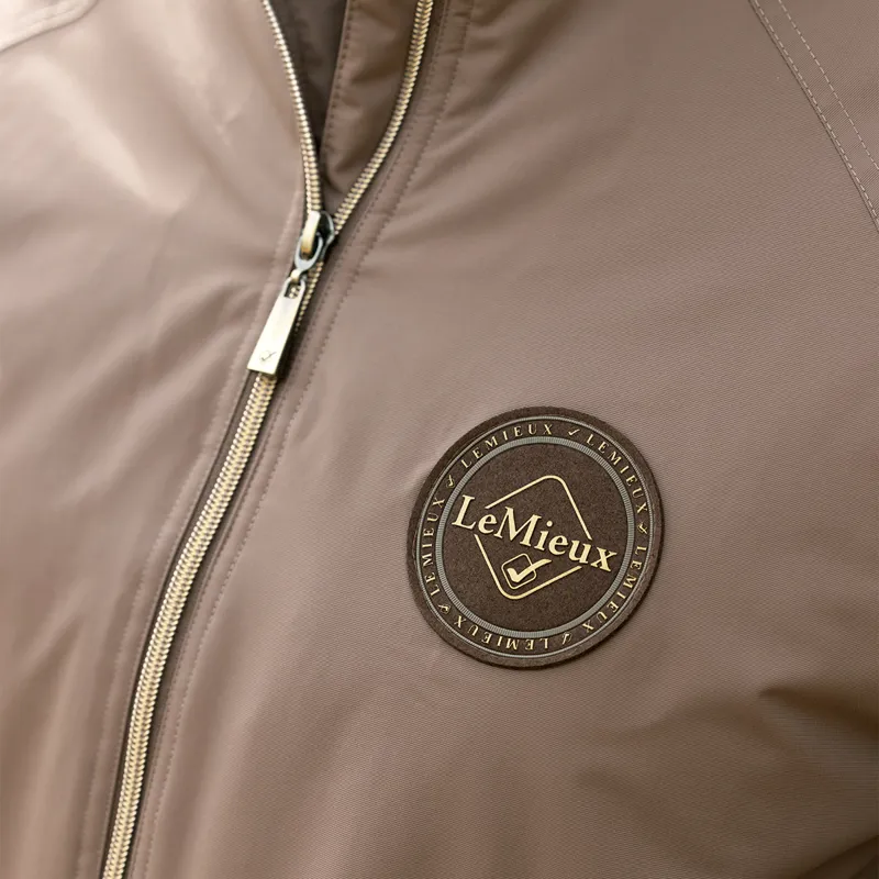 LeMieux Elite Unisex Crew Jacket - Walnut-2