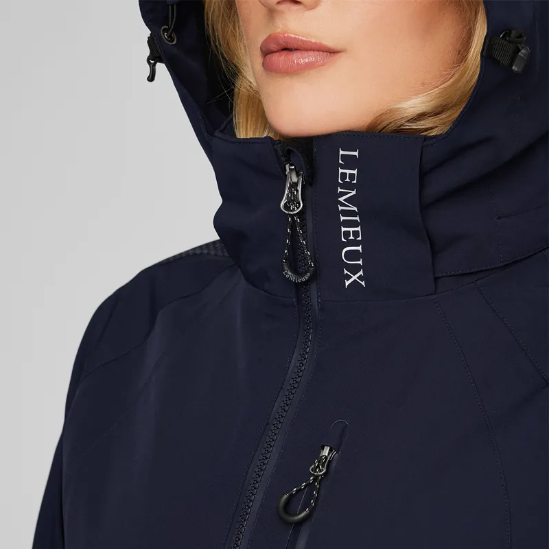 LeMieux Torrent Ladies Waterproof Jacket - Navy-1