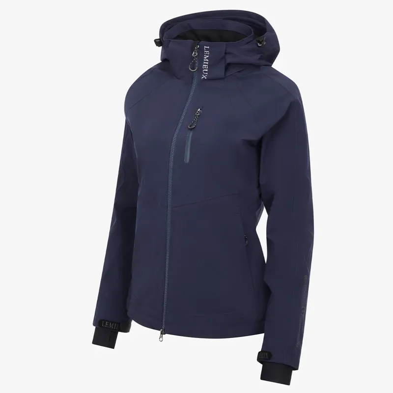 LeMieux Torrent Ladies Waterproof Jacket - Navy-2