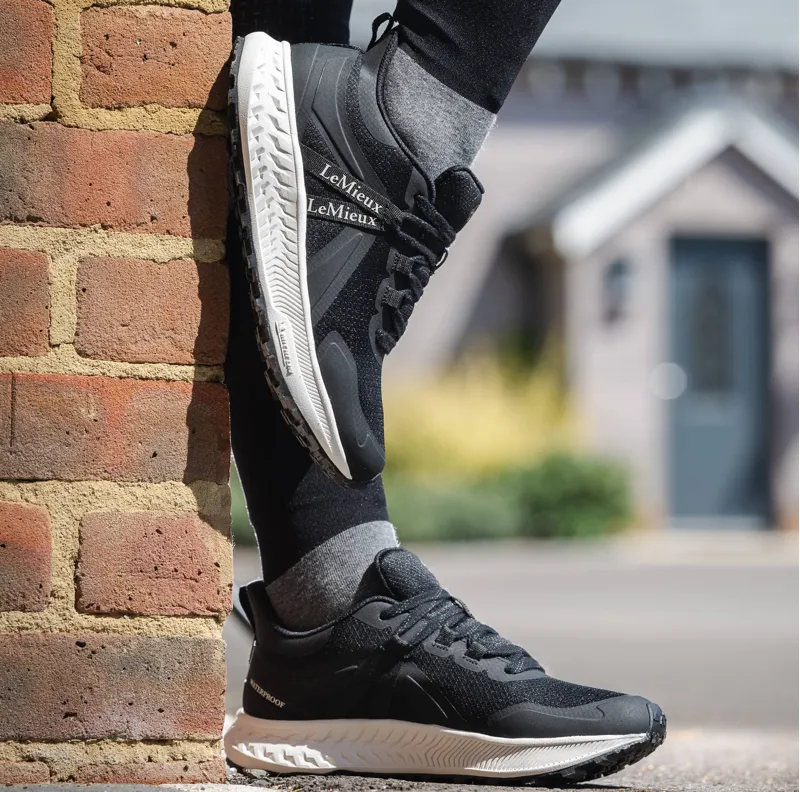 LeMieux Trax Waterproof Trainers - Black-2