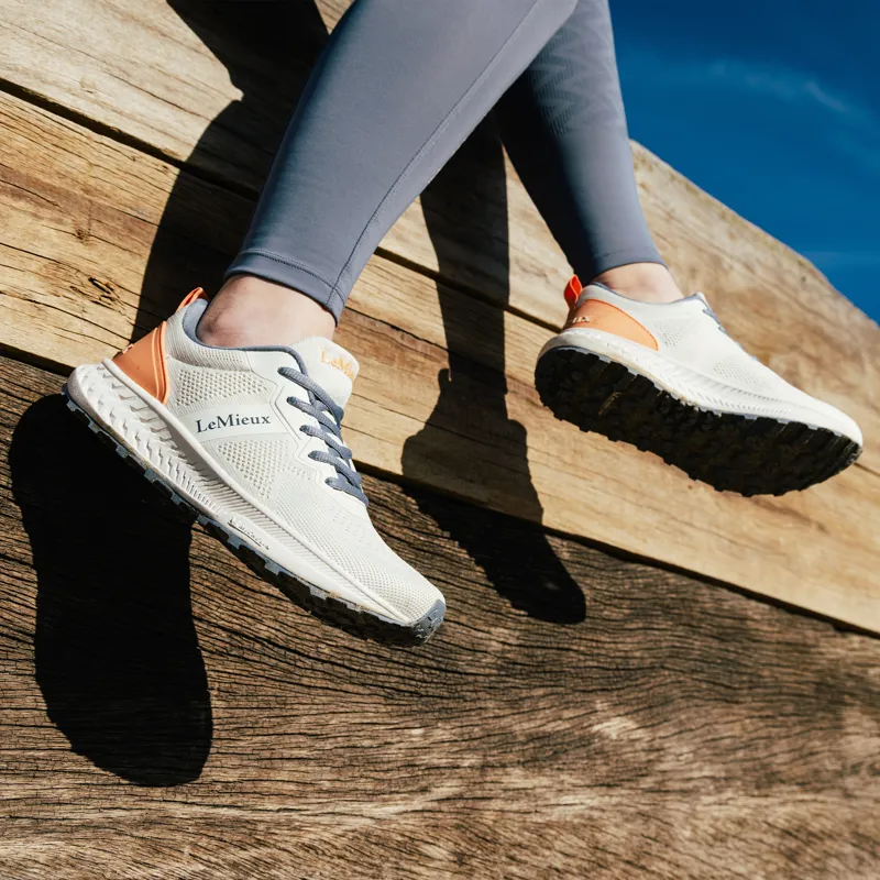 LeMieux Trax Lite Trainers - Ecru-3