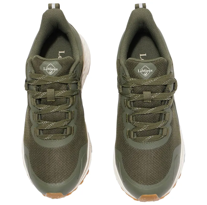 LeMieux Trax Waterproof Trainers - Khaki-4