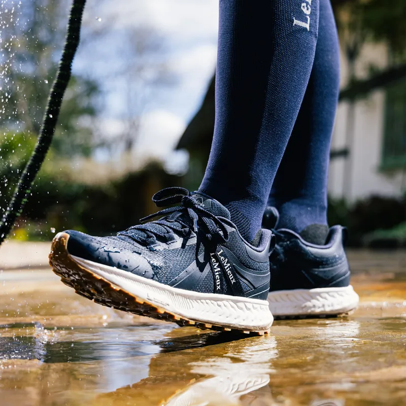 LeMieux Trax Waterproof Trainers - Navy-10