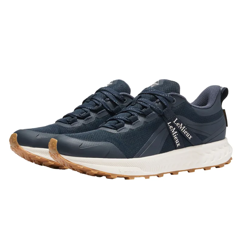 LeMieux Trax Waterproof Trainers - Navy-1
