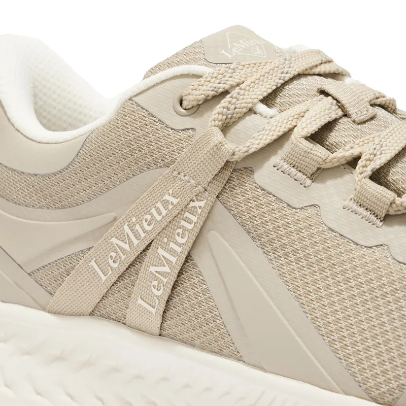 LeMieux Trax Waterproof Trainers - Stone-6