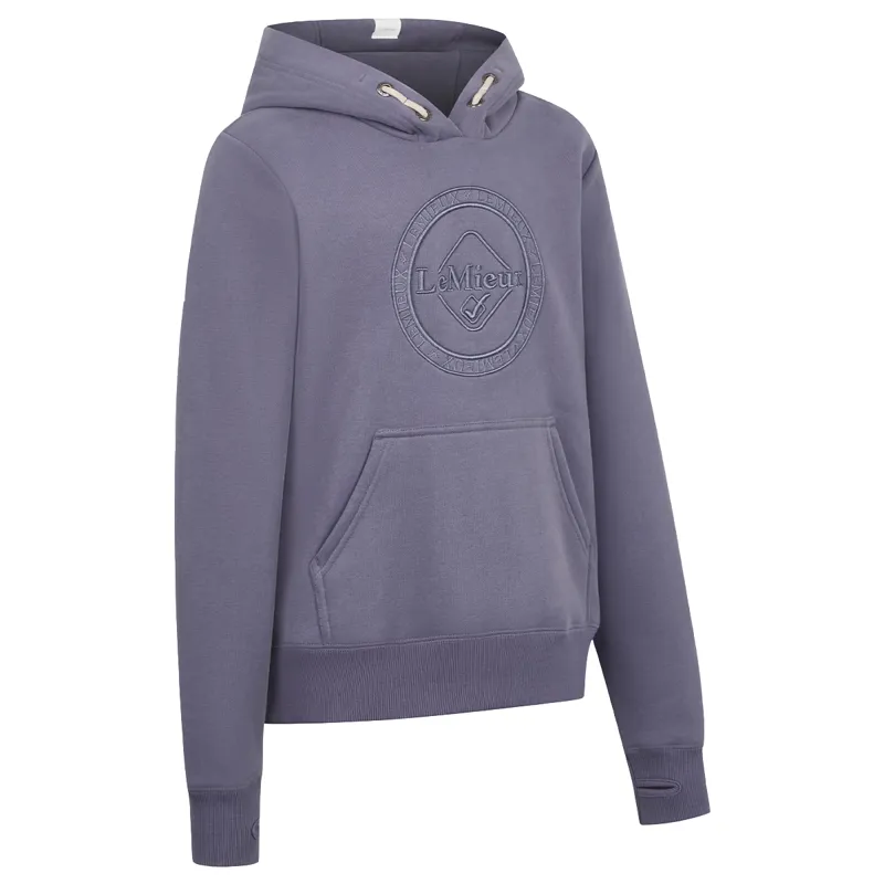 LeMieux Young Rider Hannah Junior Pop-Over Hoodie - Jay Blue-4