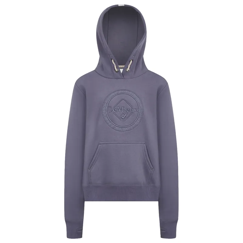 LeMieux Young Rider Hannah Junior Pop-Over Hoodie - Jay Blue
