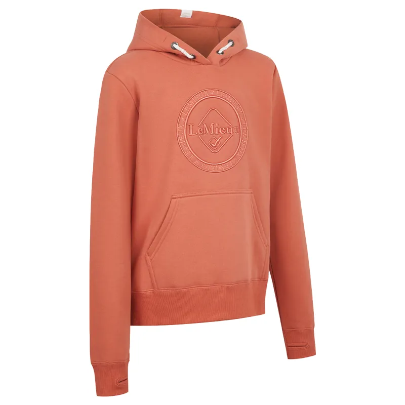 LeMieux Young Rider Hannah Junior Pop-Over Hoodie - Apricot-3