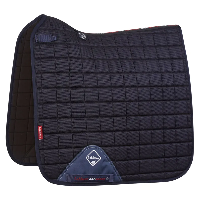 LeMieux Air Mesh Dressage Square Navy