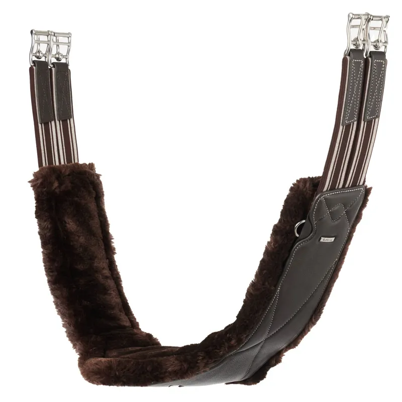LeMieux Arika Simuwool Contoured Long Girth - Brown