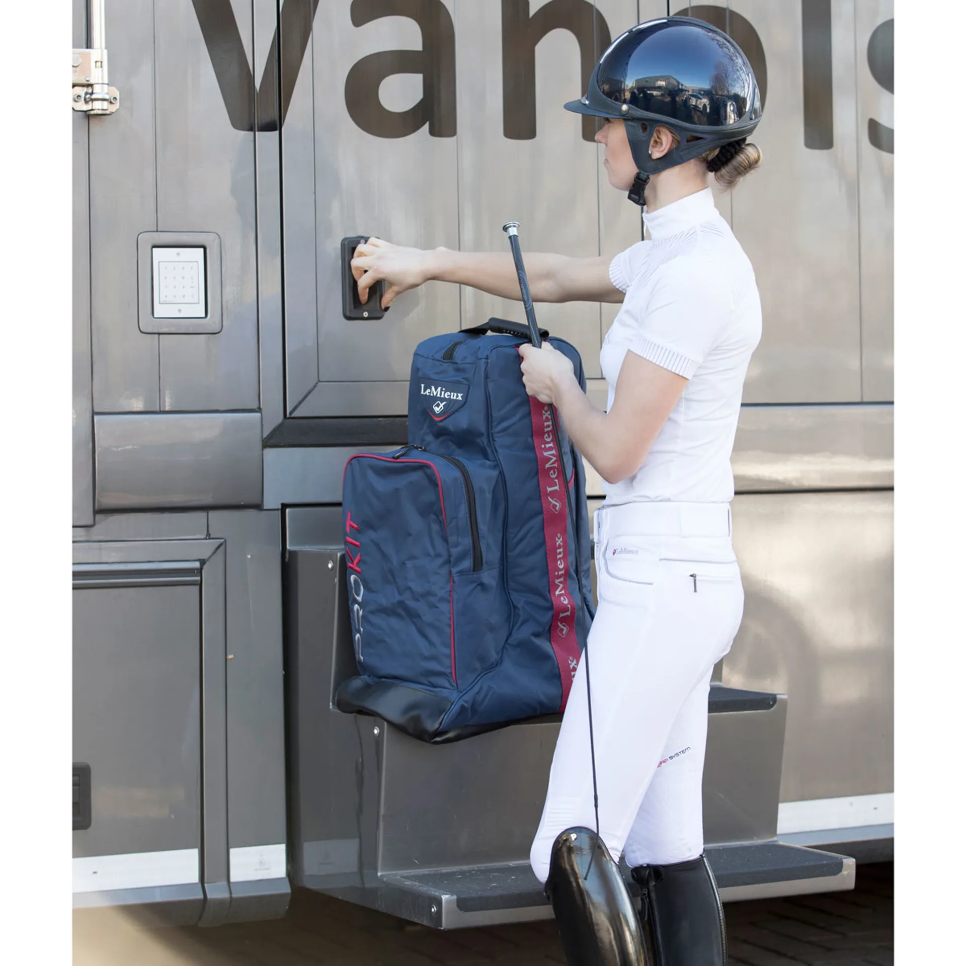 LeMieux ProKit Boot and Hat Bag Navy