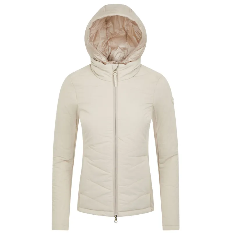 LeMieux Brioney Ladies Hybrid Jacket - Stone-2