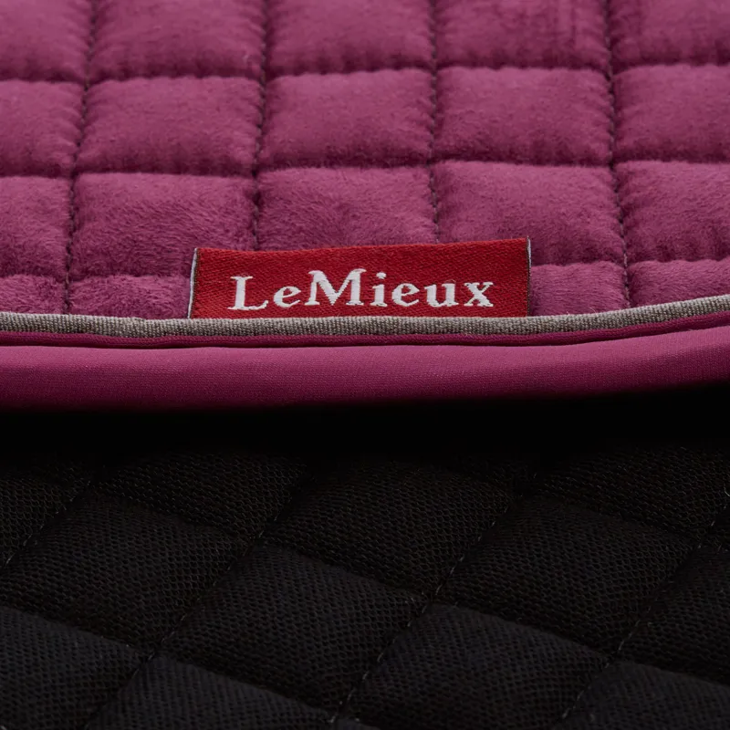 LeMieux ProSport Classic Dressage Square - Plum/Grey-1