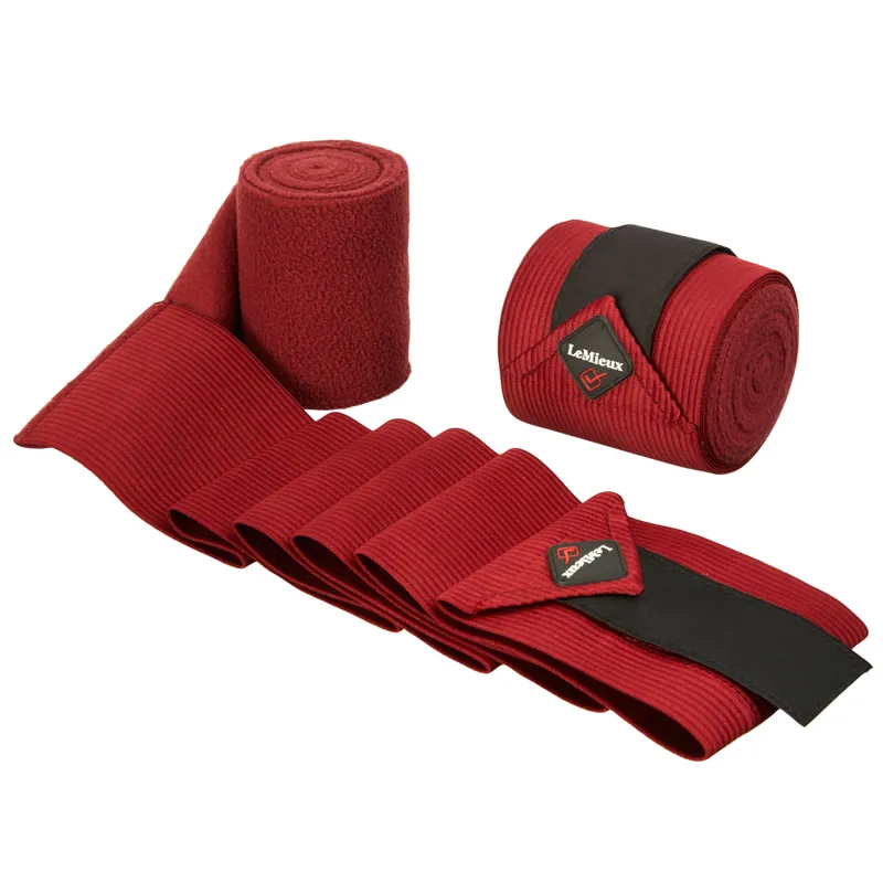 LeMieux Combi Bandages Burgundy