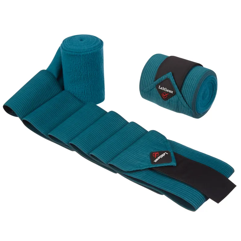 LeMieux Combi Bandages Peacock Green Redpost Equestrian