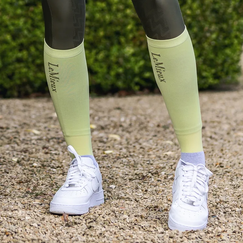 LeMieux Competition Riding Socks 2 Pack Kiwi