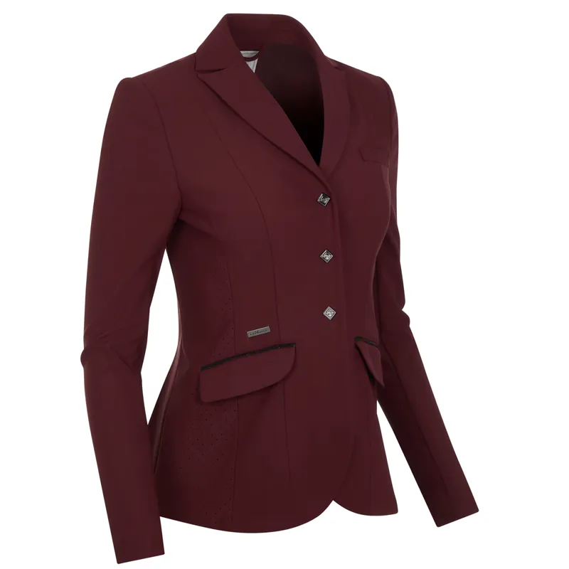 LeMieux Dynamique Ladies Show Jacket - Burgundy